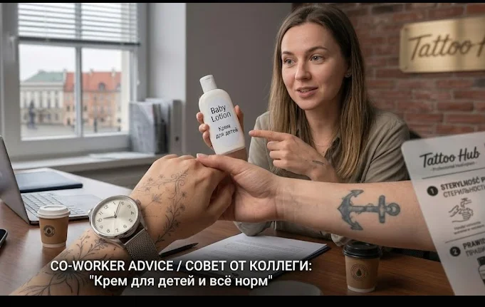 Kogo słuchać po sesji: tatuażysty czy „ekspertów” z pracy?