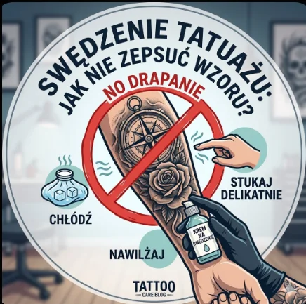 Swędzenie tatuażu: jak nie zepsuć wzoru?