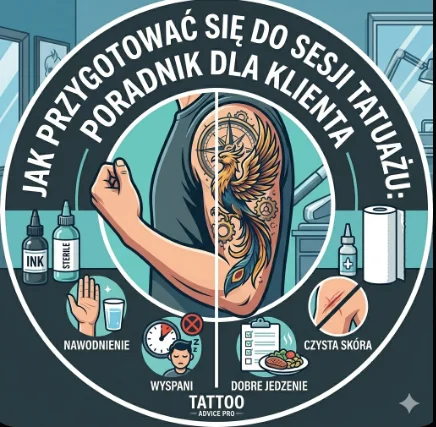 Jak przygotować się do sesji tatuażu: poradnik dla klienta