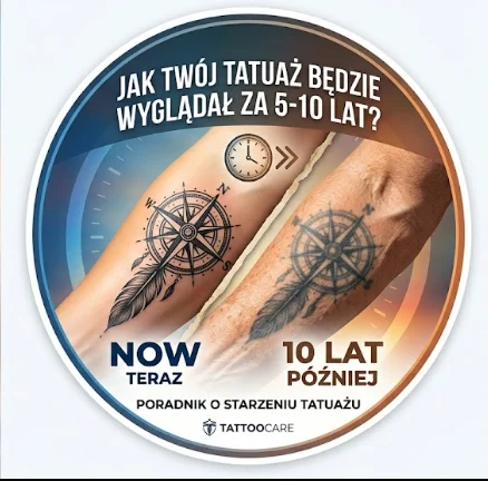 Jak Twój tatuaż będzie wyglądał za 5-10 lat?