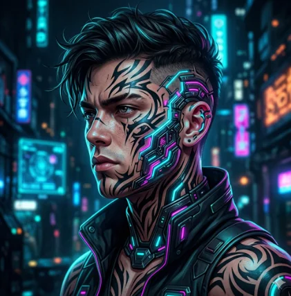Tatuaż w Warszawie: Cyberpunk i Neo-tribal w Tattoo Hub