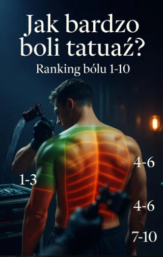 Jak bardzo boli tatuaż? Prawdziwy ranking bólu według części ciała 2026