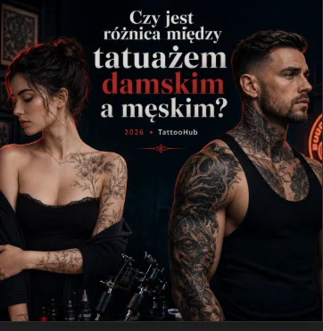 Czy istnieje różnica między tatuażem damskim a męskim w 2026 roku?