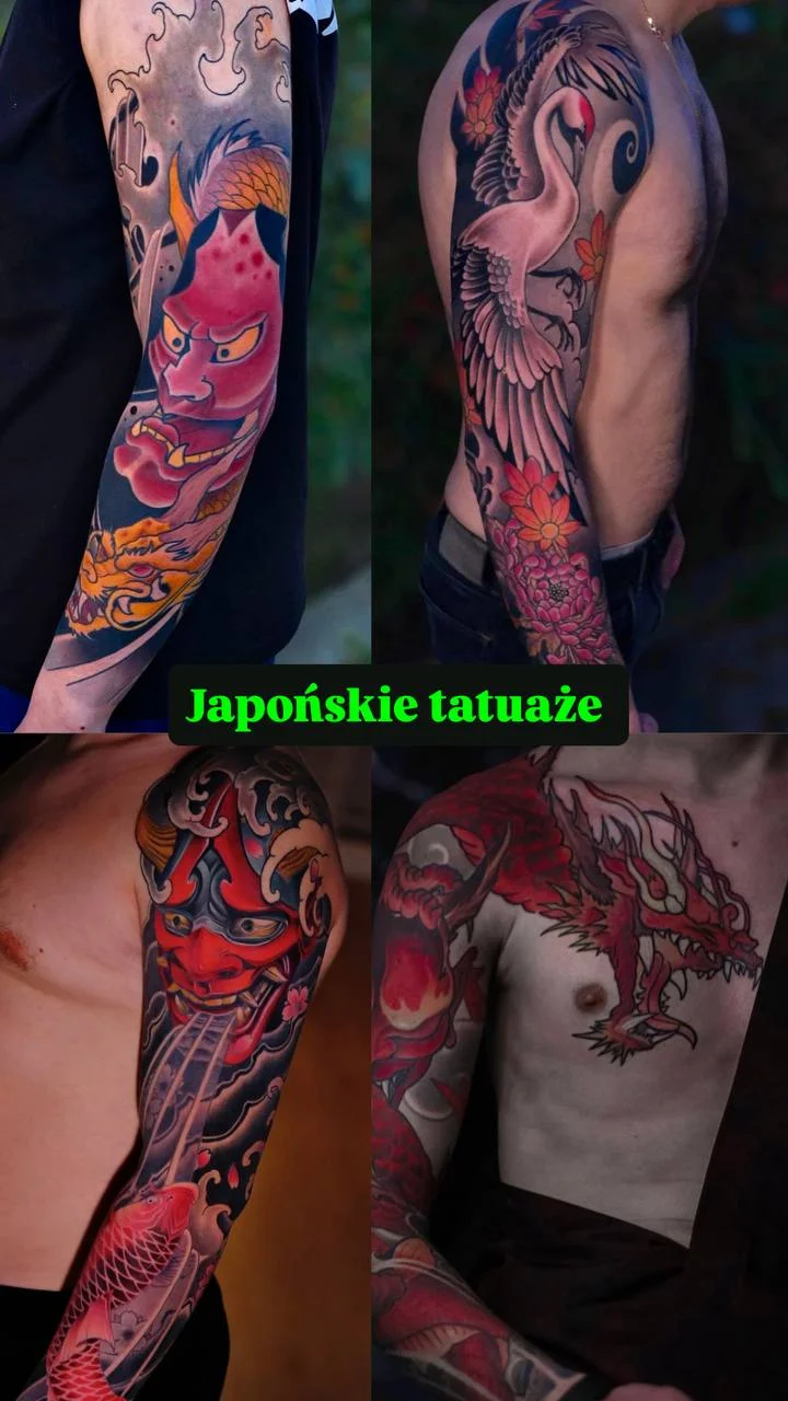 Tatuaż w Warszawie: japoński styl i legendarne motywy Irezumi