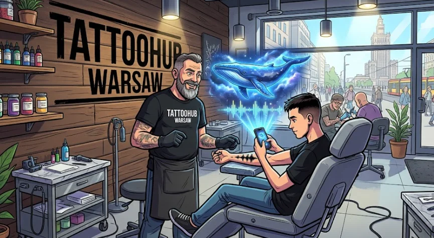 Tatuaże AR (rozszerzona rzeczywistość) i fale dźwiękowe (Soundwave): jak sprawić, by tatuaż „ożył” w smartfonie i dlaczego zwykłe kody QR na skórze przestają działać po roku